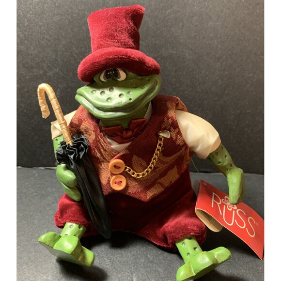 Russ Berrie Kathleen Kelly "Leopold" #2656 - Lil' Romantics Plush Shelf Sitter - Picture 2 of 3